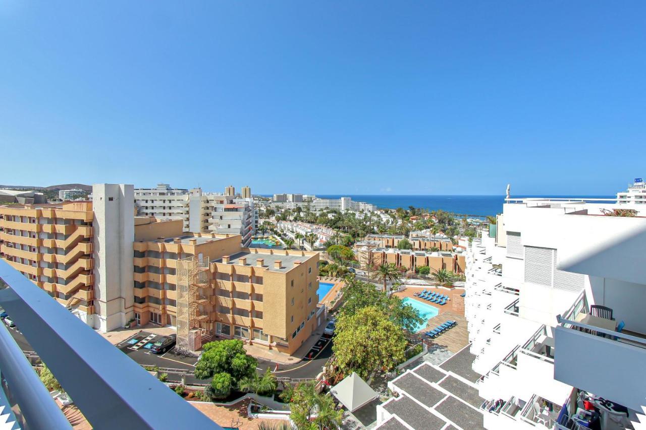 Modern Studio With A Sea View And Pool Access Ponderosa 801 Playa de las Américas Kültér fotó