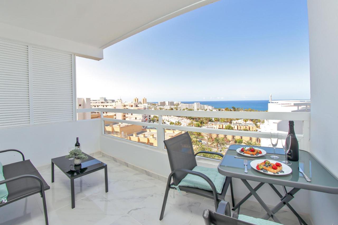 Modern Studio With A Sea View And Pool Access Ponderosa 801 Playa de las Américas Kültér fotó