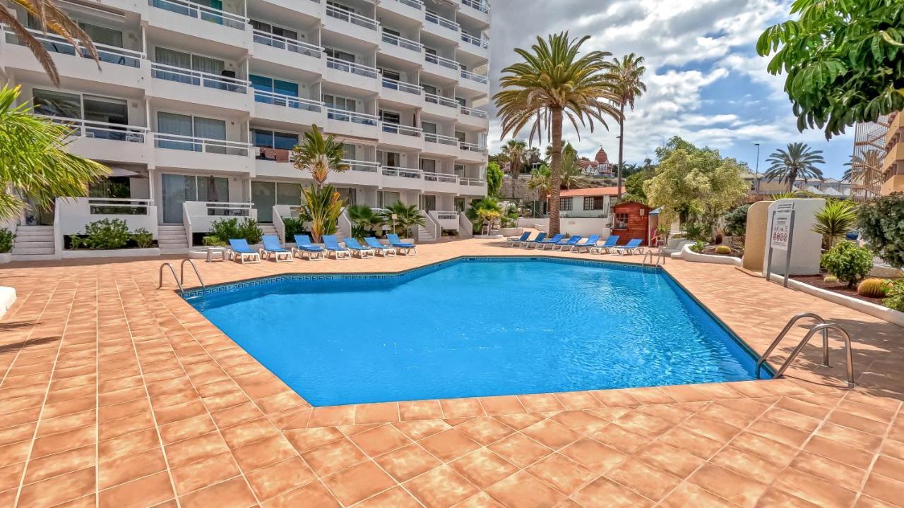 Modern Studio With A Sea View And Pool Access Ponderosa 801 Playa de las Américas Kültér fotó